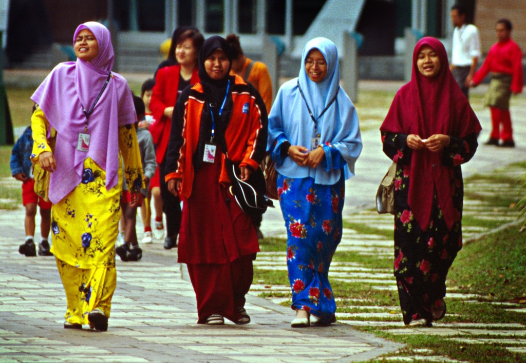 Islamic Women After Prayer, Kuala Lumpur